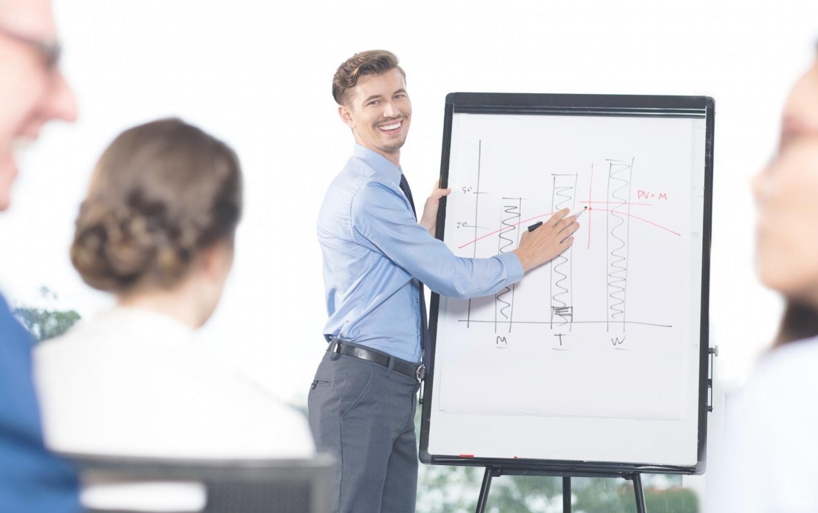 Interactive learning session with hands-on financial training approach